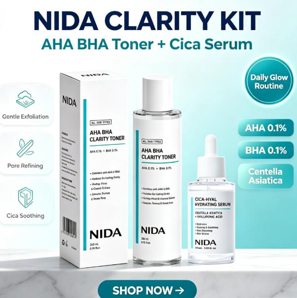 Aha Bha Exfoliant - Set per la Cura della Pelle