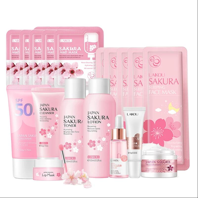 Aha Bha Exfoliant - Giappone Sakura Detergente per il viso