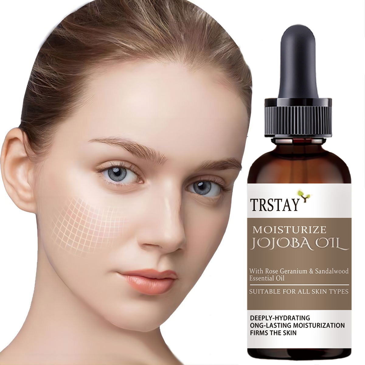 Face Oil Rosehip - 5ML/15ML/30ML/50ML/Olio ROSEHIP puro con olio essenziale