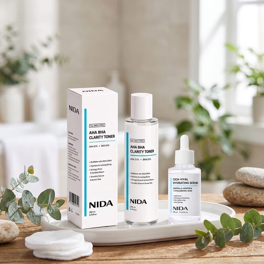 Set per la Cura della Pelle Id - Aha Bha Exfoliant recensione e prezzo