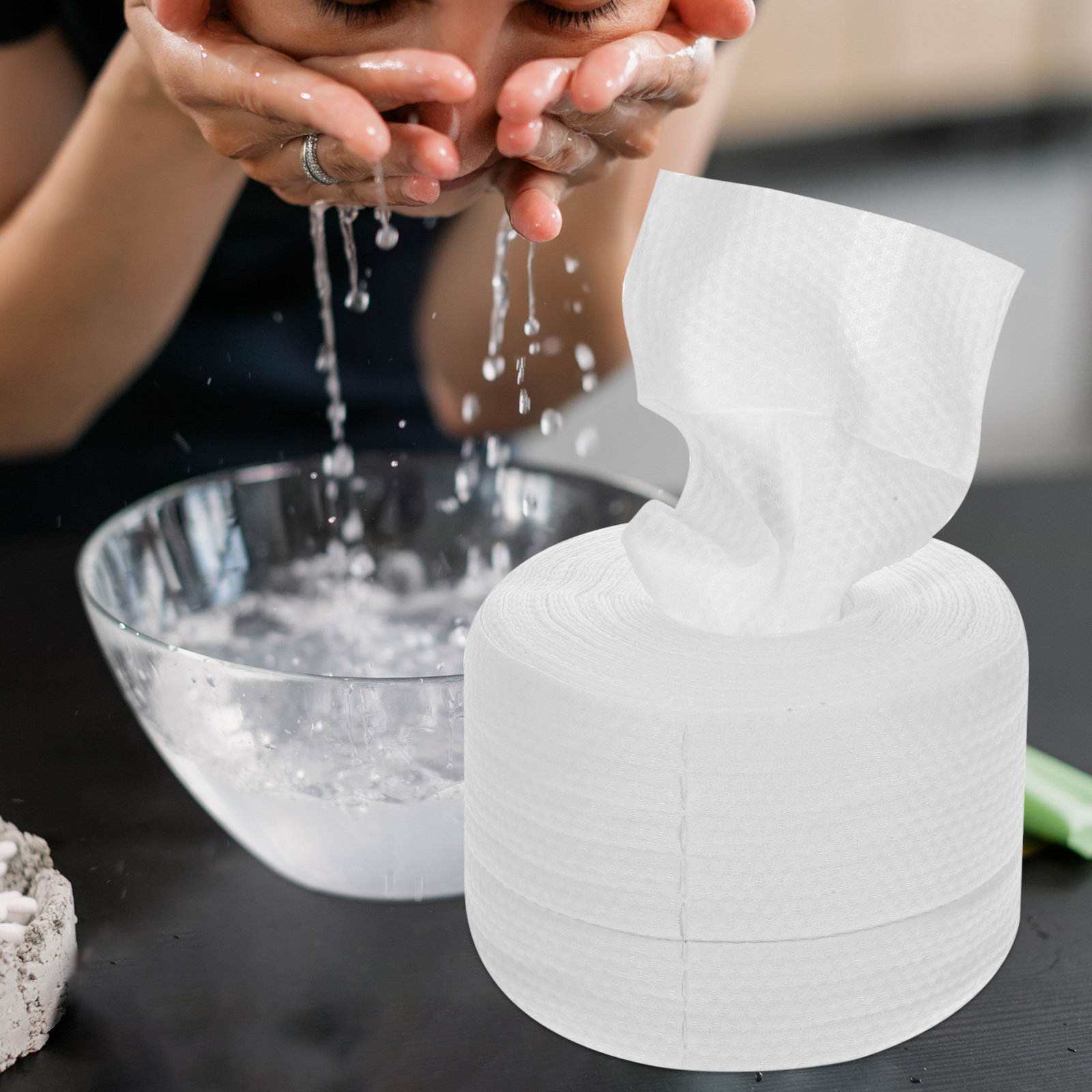 60 Pezzi di Salviette in Coton - Skincare Routine recensione e prezzo