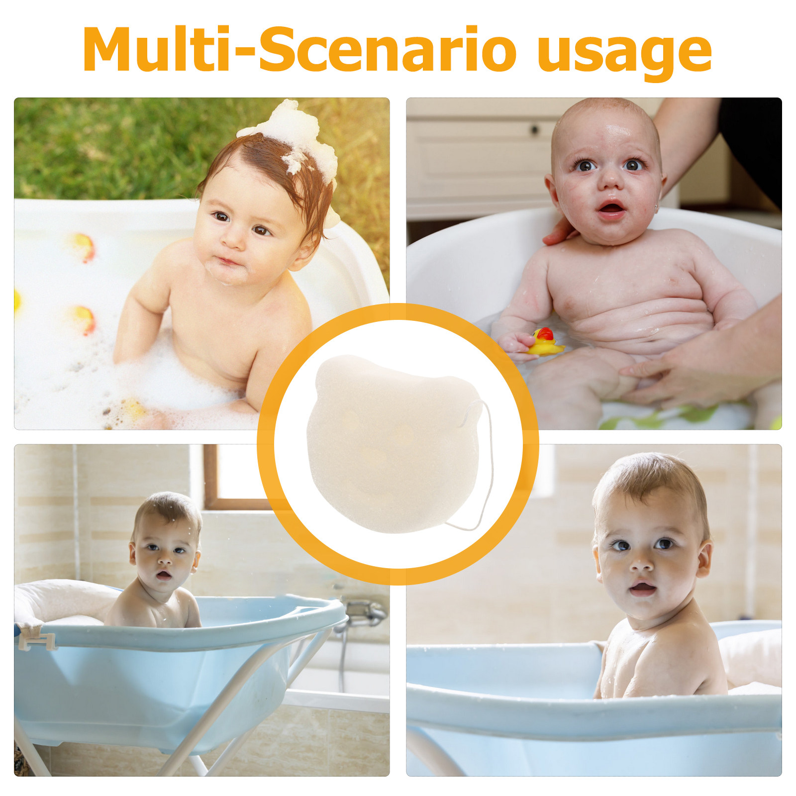 Spugna da Bagno Morbida in Mus - Skincare Newborn recensione e prezzo