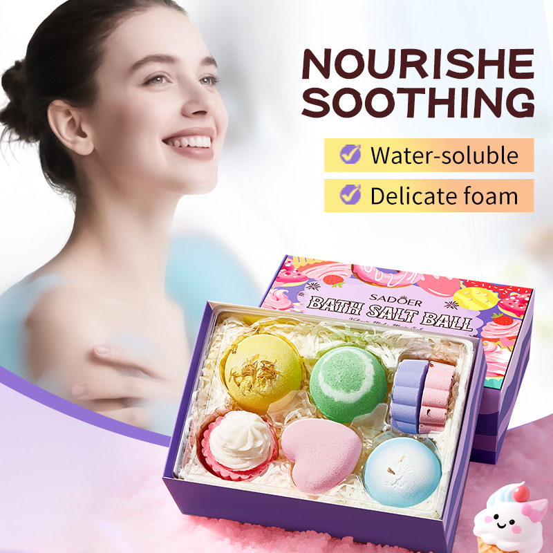 Set di Sette Bombe da Bagno co - Aha Bha Exfoliant recensione e prezzo