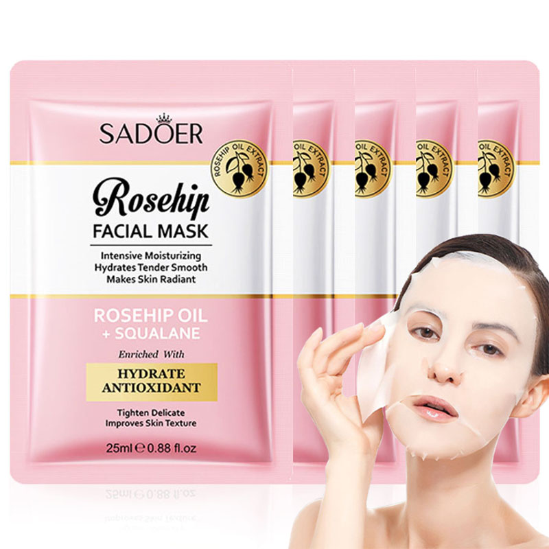 5/10 pezzi SADOER Maschera per - Face Oil Rosehip recensione e prezzo