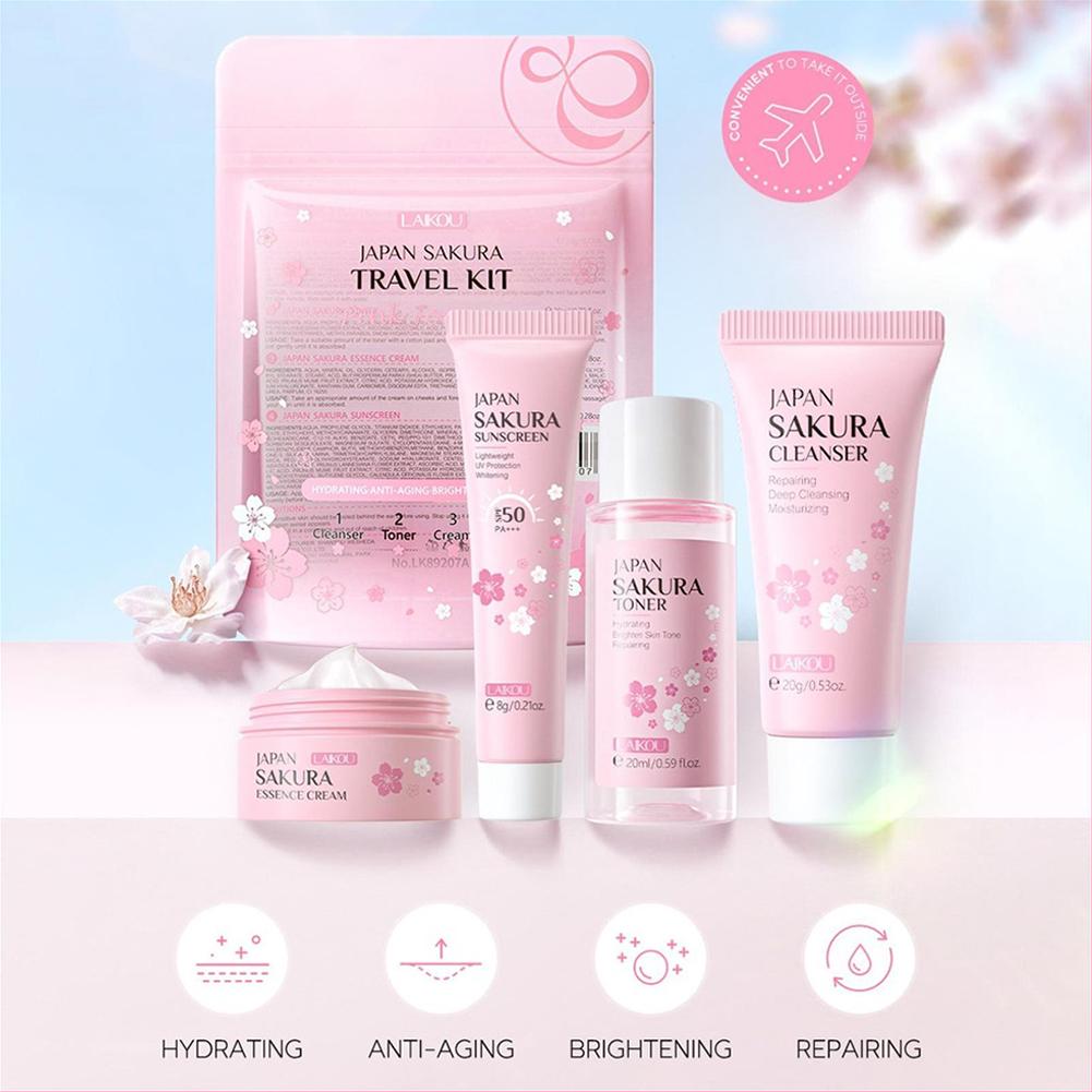 Sakura Set per la cura della p - Skincare Routine recensione e prezzo